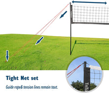 Load image into Gallery viewer, Famistar Portable Outdoor Volleyball Set