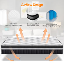 Load image into Gallery viewer, King Mattress, Famistar 14 Inch Memory Foam Mattress King Size, Innerspring Hybrid King Bed Mattress in a Box Medium Firm with Motion Isolation & Strong Support & Pressure Relief, CertiPUR-US