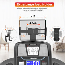 Load image into Gallery viewer, Famistar Foldable Incline Treadmill for Home, 300lbs Capacity, 4.5HP&10MPH, Electric Treadmill w/ 15 Levels Auto Incline, APP Control&Stereo Bluetooth, 64 Preset Programs, Brushless Motor Ultra Silent