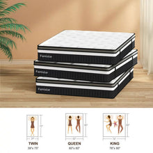 Load image into Gallery viewer, King Mattress in a Box, 13in Memory Foam Mattress, Motion Isolation, Zoned Pressure Relief, Cooling & Breathable, Gel Infused, Medium Firm Feel, CertiPUR-US Certified