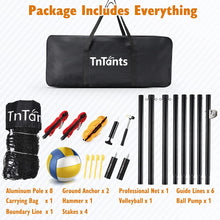 Load image into Gallery viewer, Famistar Portable Outdoor Volleyball Set